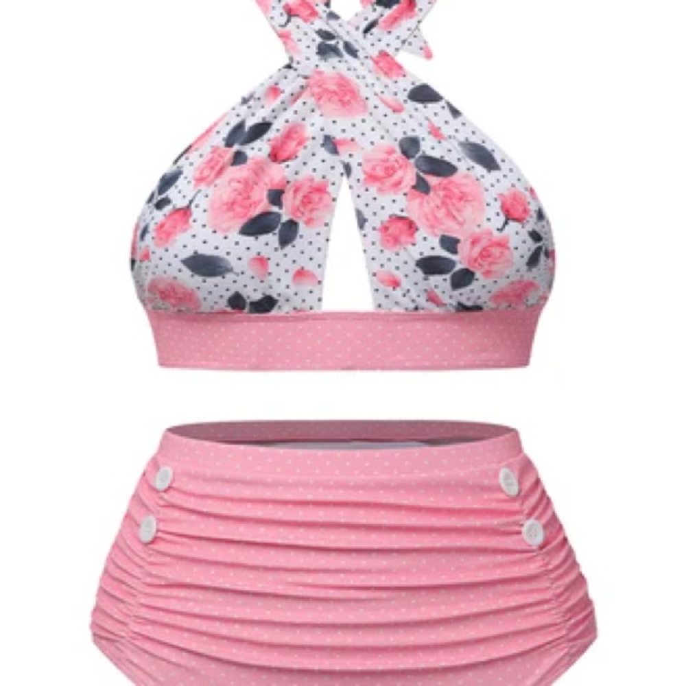 Retro Stage Bathing Suit Top